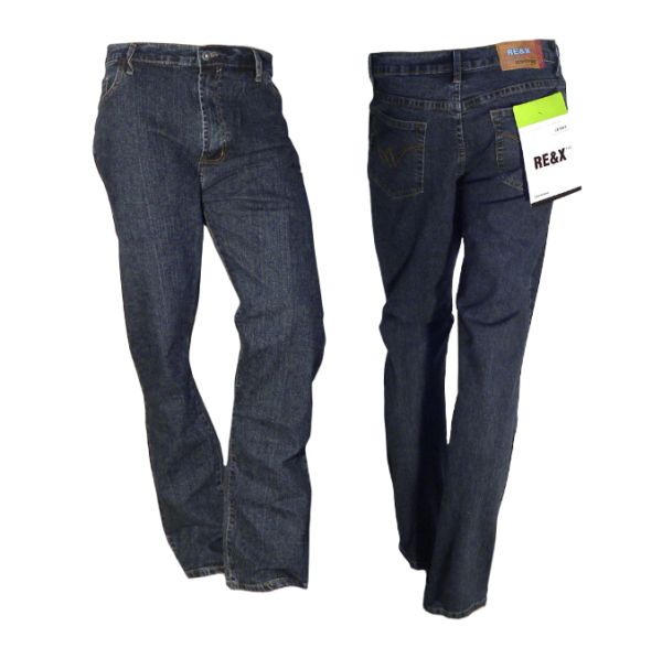 Herren Jeans Hose RE&X Stretch Gr. 48 bis Gr. 56